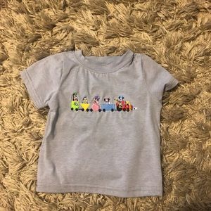 Smocked Mickey Mouse shirt